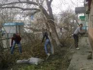 КОЛЛЕКТИВ ФИЛИАЛА УЧАСТВОВАЛ В ОБЩЕГОРОДСКОМ СУББОТНИКЕ