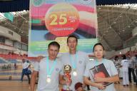 Турнир по настольному теннису, посвященный 25-летию РГП "Госэкспертиза" и Дню Строителя 