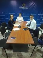Участие в совещании организованное Национальной палатой предпринимателей Республики Казахстан «Атамекен».