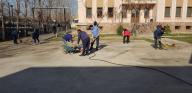 On the eve of the holiday Nauryz in the branch of the RSE "Gosexpertiza" in the southern region in Shymkent held citywide clean