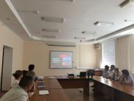 Round table on corruption issues with the participation of the representative of the Department of Agency of the Republic of Kazakhstan for civil service affairs and anti-corruption in Atyrau region