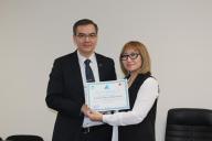 «ҚЕХС-ке және Қазақстан Республикасының салық заңнамасына 2018 жылғы 1 қантардан бастап енгізілген өзгерістер» тақырыбында өткен семинарға қатысу