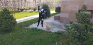 On the eve of the holiday Nauryz in the branch of the RSE "Gosexpertiza" in the southern region in Shymkent held citywide clean