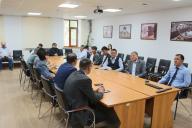 A working meeting was held with the participation of the executive secretary of the branch of the party "AMANAT" Isakov E. T.